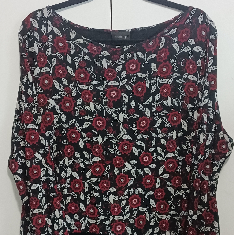 Floral print blouse from the J. Jill Wearever collection